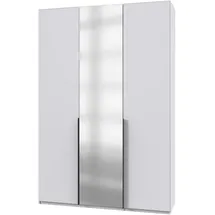 WIMEX Kleiderschrank »Mugano,in 8 Breiten,3 Höhen,2 Tiefen, viele Farben, Made in Germany« in Basic oder Premium Ausstattung, mit langen oder kurzen Griffen aus Metall, mit oder ohne Spiegel, schwarz