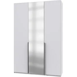 WIMEX Kleiderschrank »Mugano,in 8 Breiten,3 Höhen,2 Tiefen, viele Farben, Made in Germany« in Basic oder Premium Ausstattung, mit langen oder kurzen Griffen aus Metall, mit oder ohne Spiegel, schwarz