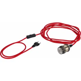 Paulmann Eldar 1-flg. 4 cm rot-brüniert