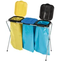 Nölle Profi Brush Abfallsammler 120 l Blau