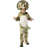 Funidelia | Triceratops Dinosaurier Kostüm für Jungen Tiere, T-Rex, Jurassic Park, Film und Serien - Kostüm für Kinder & Verkleidung für Partys, Karneval & Halloween - Größe 10-12 Jahre - Braun