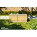 Weka Hochbeet Modular 69 x 67 x 69 cm Beige