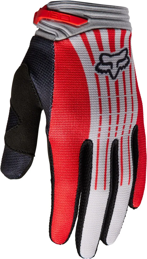 FOX 180 GOAT Strafer Jeugd Motorcross handschoenen, rood, XS