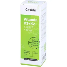 Casida Vitamin D3 K2 Tropfen 50 ml