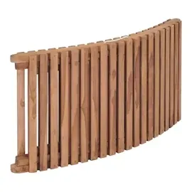 vidaXL Sonnenliegen 2 Stk. Massivholz Teak
