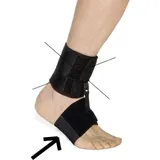 Sporlastic Foot-Up Barfuß Fußbandage 1 Schwarz