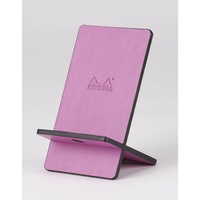 Rhodia Handyhalter italienischem Kunstleder 13x8x8,5 cm Flieder 194427C