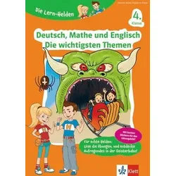 Deutsch, Mathe und Englisch - Die wichtigsten Themen 4. Klasse