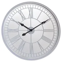 Nextime Large Wall Clock 56 cm-Silent-White/Mirror-Glass Cleopatra's Mirror