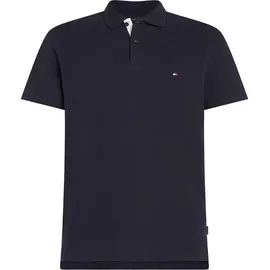 Tommy Hilfiger Flag Under Placket Reg Kurzarm-poloshirt Desert Sky S