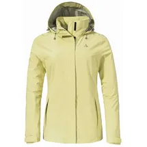 Schöffel Gmund L, Damen Regenjacke Gelb 44 Größe) Regenjacken