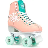 Rio Roller Script Rollschuhe - Peach / Green - EU 39 1/2