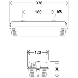 Schuch Licht LED-Notleuchte 131 L02 W ZB