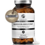 QIDOSHA® Magnesium Bisglycinat Kapseln, 300 Stk im Glas, 300 mg elementares Magnesium je Tagesportion aus 1500 mg Magnesium-Bisglycinat, Magnesiumbisglycinat - Premium: Chelatiertes Magnesium