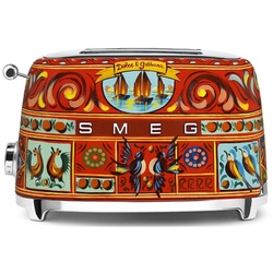 SMEG TSF01DGEU Toaster für 2 Scheiben im Dolce & Gabbana Design