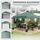 Outsunny Faltpavillon 3 x 3 m inkl. 2 Seitenteile Grün