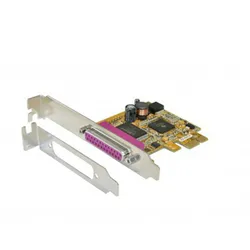 EXSYS EX-44001 PCIe x1 LP 1x parallel EPP inkl. LowProfile Bügel