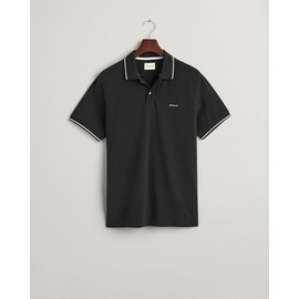 GANT Poloshirt »TIPPING KA PIQUE RUGGER«, Gr. 4XL, black, , 58074665-4XL