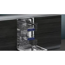 Siemens iQ300 SR53ES24KE Einbau-Geschirrspüler (teilintegrierbar, 450 mm breit, Edelstahl)