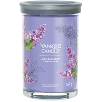 Yankee Candle Lilac Blossoms Signature Wachskerze Zylinder Lavendel, Lila