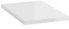 Naturel Stilla Deckplatte 30x2,5x46 cm weiß STILLAF03003