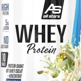 ALL STARS Whey Protein Pistazie/Weiße Schokolade Pulver 300 g