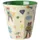 Rice Melamin Becher Kinderbecher mittelgroß - Grün - Hero Print