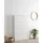 VCM Pisa 101 x 140 x 16 cm 8 Klappen weiß / weiß