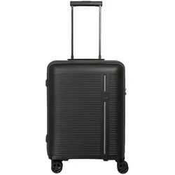 Hartschalen-Trolley TRAVELITE "ROOMER S", Gr. B/H/T: 40cm x 55cm x 20cm 37 l, schwarz, Polypropylen, unifarben, Koffer, Reisegepäck Hartschalen-Koffer TSA-Schloss Handgepäck