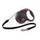 flexi flexi® Black Design M 5 m schwarz/pink, Roll-Leine für Hunde bis 20 kg