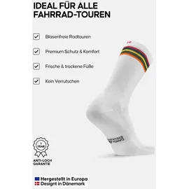 Danish Endurance Radsocken 3er Pack Schwarz 39-42