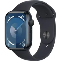 Apple Watch Series 9 GPS 45 mm Aluminiumgehäuse mitternacht, Sportarmband mitternacht M/L