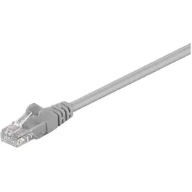 goobay CAT 5e Patchkabel, U/UTP, Grau