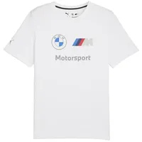 Puma Select Bmw Motorsport Ess Logo Kurzarm-T-Shirt White M