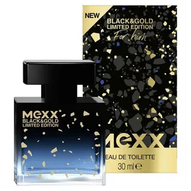 MEXX Black & Gold Limited Edition Man Eau de Toilette 30 ml