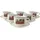 Villeroy & Boch Cappuccinotasse mit Untertasse 0,33 l Bunt 6 St.