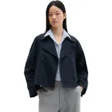 Marc O'Polo Relaxed fit, Trenchjacke aus Baumwolle, Marine, 42,