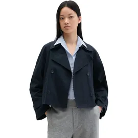 Marc O'Polo Relaxed fit, Trenchjacke aus Baumwolle, Marine, 42,