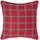 Homescapes Kissenbezug Edward 60 x 60 cm Rot