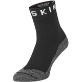 SealSkinz Unisex, Sportsocken, Waterproof Warm Weather Soft Touch – 38), Grau, Schwarz