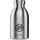 24Bottles Clima brushed steel 0,33 l