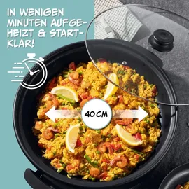 GOURMETmaxx Multifunktionspfanne 40 cm
