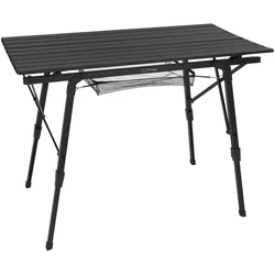 Aluminium Falttisch Aufrollbar Schwarz Alu Klapptisch Gartentisch