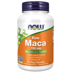 Maca 750 mg Roh (6:1 Konzentration) 90 Vegane Kapseln