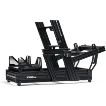 Next Level Racing F-gt Elite 160 Wheel Plate Edition Cockpit Schwarz / Silber