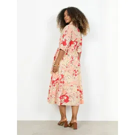 Soyaconcept Maxikleid Rot 38