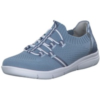 RIEKER Damen Sneaker L7462-12 blau Gr. 39