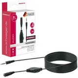 Schwaiger Klinken-Verlängerung 3,5mm Klinken-Stecker / 3,5mm Klinken-Buchse 3,0m (300 cm)