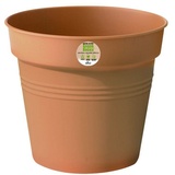 Elho Pflanztopf Green Basics 3 Liter, terrakotta, Ø 19 cm, rund, Kunststoff