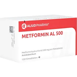 Metformin AL 500 Filmtabletten 120 St